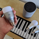 De izquierda a derecha, Xiaomi Mi LED Smart Bulb, Ikea TRÅDFRI y Philips Hue